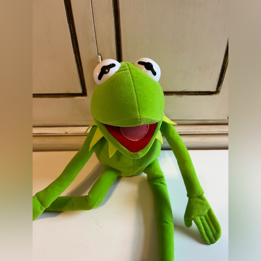 Nanco Kermit The Frog Plush 12" Stuffed Animal Jim Henson's The Muppets Vintage?